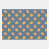 Turtle ラッピングペーパーシート (正面3)