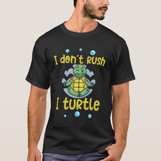 Turtle 感動的 Pet Owner Positive Motivati Tシャツ (正面)