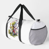 Turtle And Rabbit Rock Duo ダッフルバッグ (右コーナー)