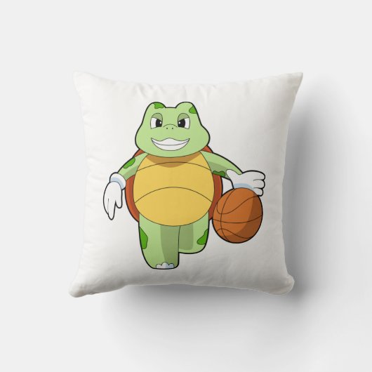 Turtle as Basketball.PNG クッション (裏面)