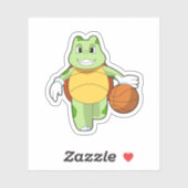 Turtle as Basketball.PNG シール (シート)