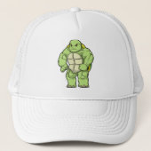 Turtle as Bodybuilderと6パック キャップ (正面)