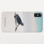 Turtle Beach Journey 名前入り | 自然 Case-Mate iPhoneケース (裏面(横))