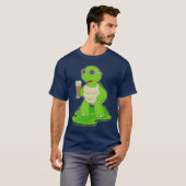 Turtle Beer mug Beer Tシャツ (正面フル)