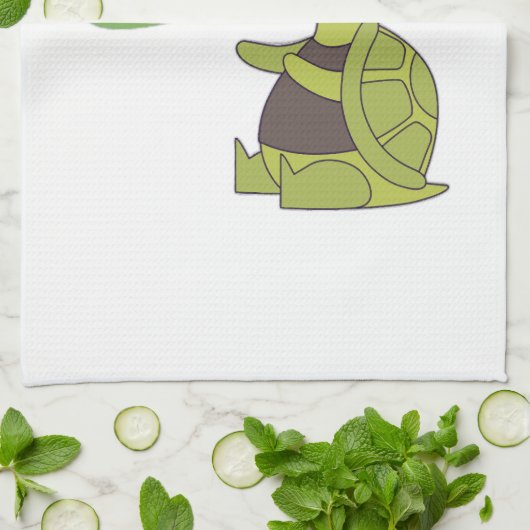 Turtle Copy Copy Copy Copy Copy Copy Copy Copy Cop キッチンタオル (折り畳み)