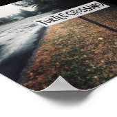 turtle crossing ポスター (角)