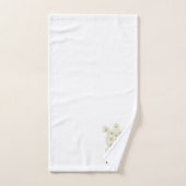 Turtle Design Monogrammed バスタオルセット (ハンドタオル)