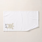 Turtle Design Monogrammed バスタオルセット (ハンドタオル)