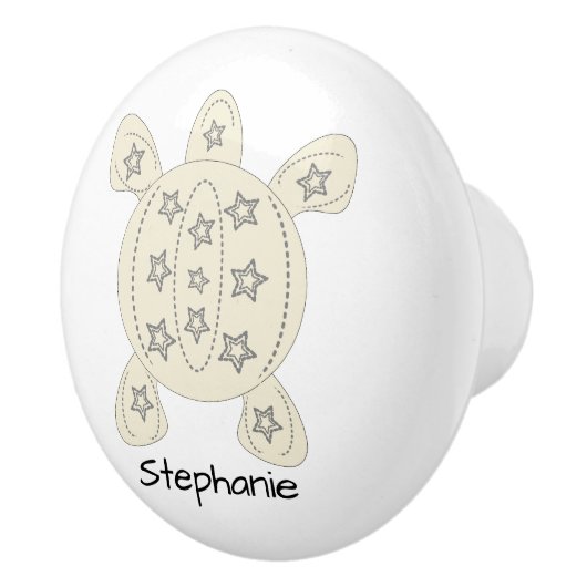 Turtle Design Personalised セラミックノブ (右)