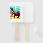 Turtle Disco Diva ハンドファン (正面&裏面)