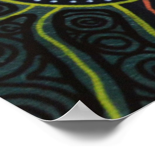 Turtle Dreaming Poster ポスター (角)