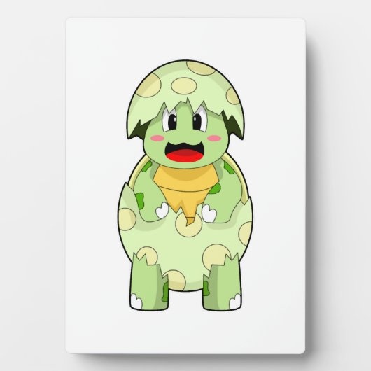 Turtle Egg shell フォトプラーク (正面)