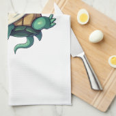 Turtle Ghoul キッチンタオル (四つ折り)