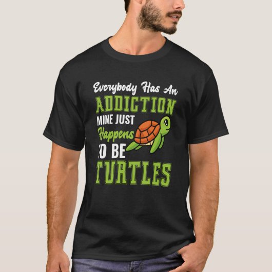 Turtle  Happens To Be Turtles Sea Turtle Ocean Tシャツ (正面)