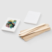 Turtle Hawaiian Sea Turtles Hawaii Beach Palm ハンドファン (組立なし)