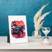 Turtle Hawaiian Sea Turtles Hawaii Beach Sunset フォトプラーク (側面)