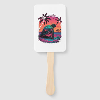 Turtle Hawaiian Sea Turtles Hawaii Beach Sunset Co ハンドファン