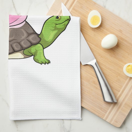 Turtle Icing キッチンタオル (四つ折り)