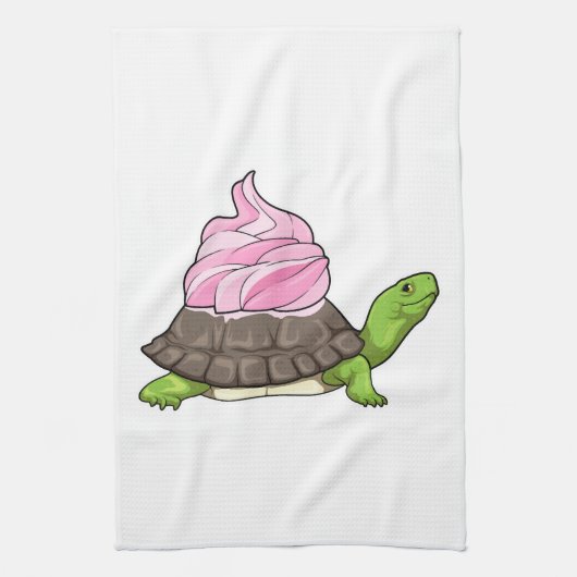 Turtle Icing キッチンタオル (縦)