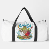 Turtle Jam Session Rock And Roll ダッフルバッグ (正面)