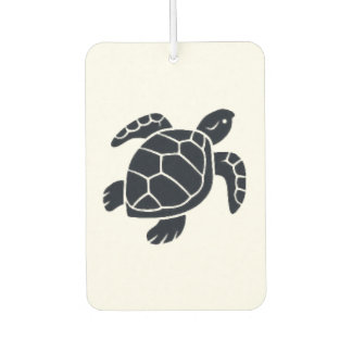 Turtle Logo Emblem Red-Eared Slider Tortoise Copy カーエアーフレッシュナー