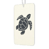 Turtle Logo Emblem Red-Eared Slider Tortoise Copy カーエアーフレッシュナー (左)