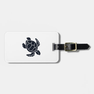 Turtle Logo Emblem Red-Eared Slider Tortoise Copy ラゲッジタグ