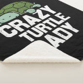 Turtle Lover | Crazy Turtle Lady シェルパブランケット (3/4)
