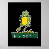 Turtle Lover | I Like Turtles ポスター (正面)