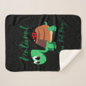 Turtle Lover | National Love Your Turtle シェルパブランケット (正面(横))