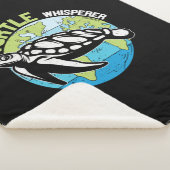 Turtle Lover | Turtle Whisperer シェルパブランケット (3/4)