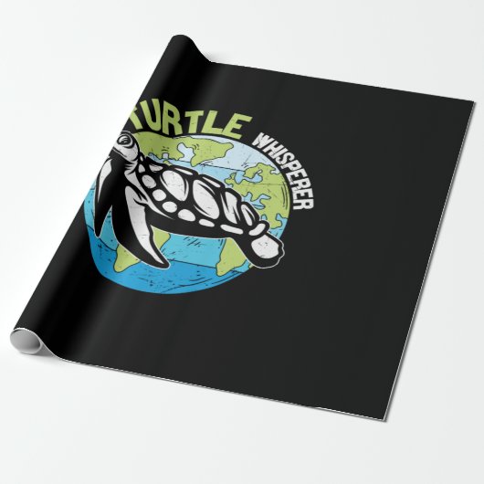 Turtle Lover | Turtle Whisperer ラッピングペーパー (アンロールド)