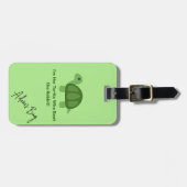 Turtle Luggage Tag | Personalized Design ラゲッジタグ (正面横)