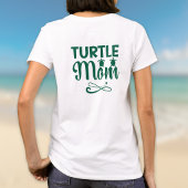 Turtle Mom Environmental Beach Theme Tシャツ