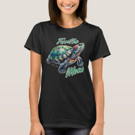 Turtle Mom Red-eared Slider Gift for her Tシャツ