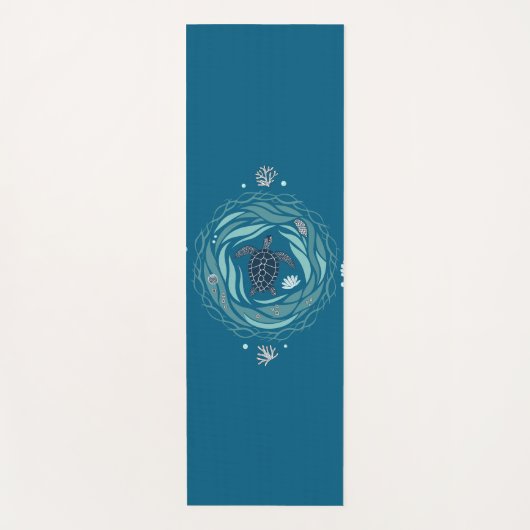 Turtle, Non-Slip ヨガマット (正面)