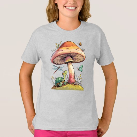 Turtle On A Hill Tシャツ (正面)