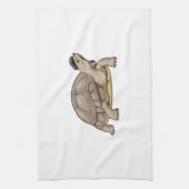 Turtle Painter Paint brush キッチンタオル (縦)