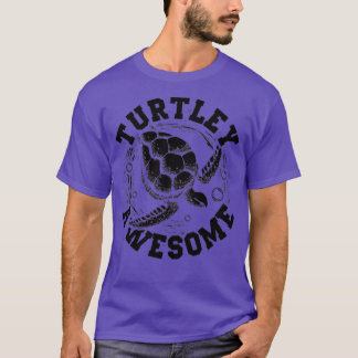 Turtle Pets Reptile Sea Turtle Reptiles Pet Gift I Tシャツ