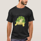 Turtle  saying  Sin estres No stress Tシャツ (正面)