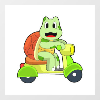Turtle Scooter ウィンドウサイン