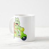 Turtle Scooter コーヒーマグカップ (正面左)