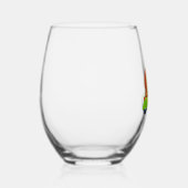 Turtle Scooter ステムなしワイングラス (右)