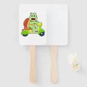 Turtle Scooter ハンドファン (正面&裏面)