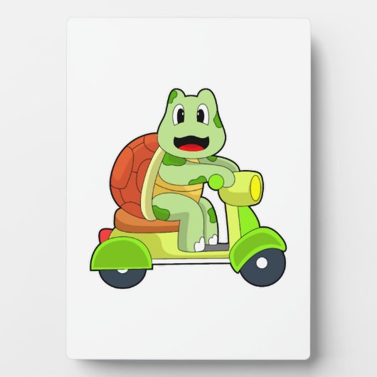 Turtle Scooter フォトプラーク (正面)