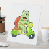 Turtle Scooter 台座サイン (インサイチュ)