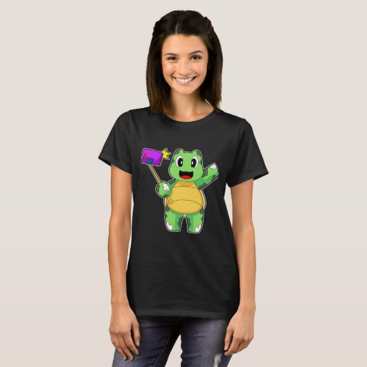 Turtle Smartphone Tシャツ (正面フル)