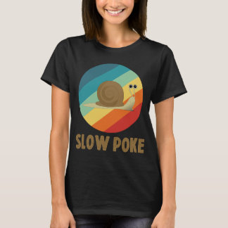 Turtle Tees Slow Pokeグラフィック Tシャツ