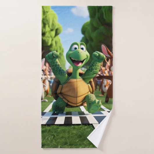 Turtle the winner. バスタオル (バスタオル)