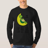 Turtle Tired Nap All Day Sleep All Night Cute Turt Tシャツ (正面)